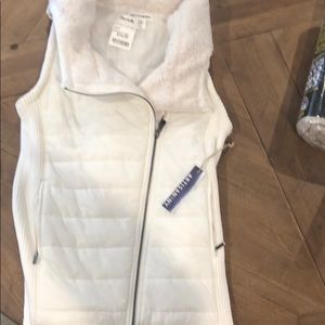 Cream vest Size M